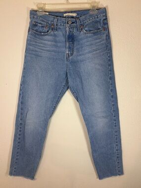 Levi's High Rise Wedgie Straight Jeans